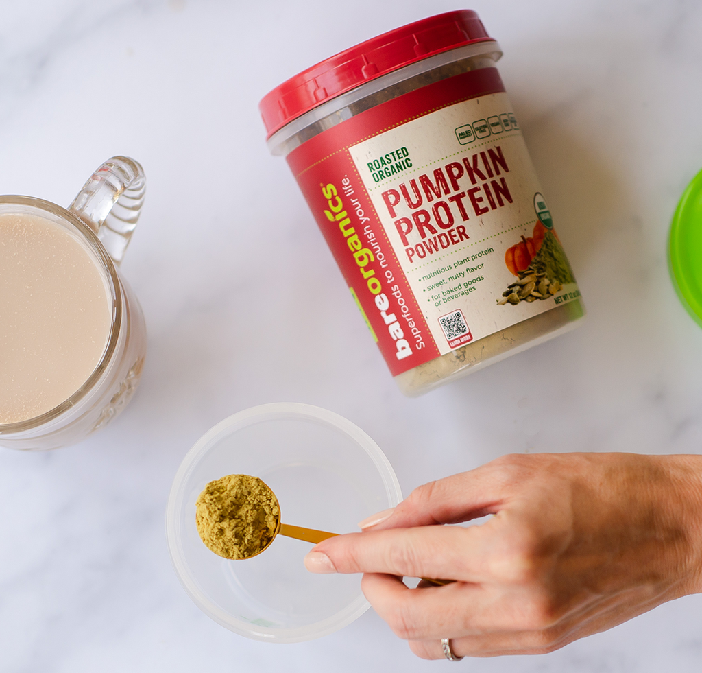 Bandle Powder Organic Pumpkin Protein Powder Bundle – BareOrganics®